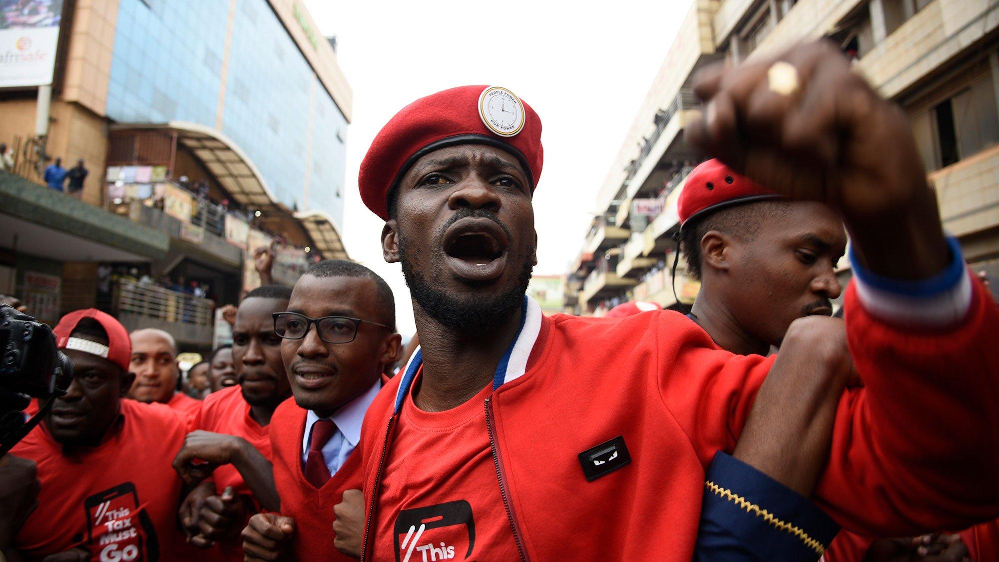 Bobi Wine heading to nomination for Uganda 2026 elections today.