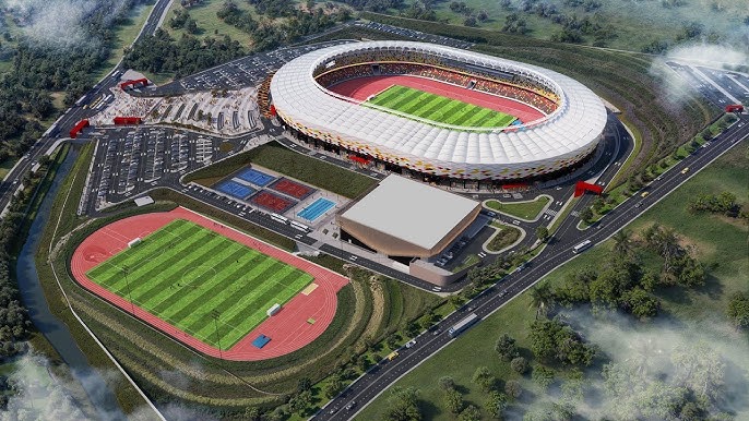 Hoima National Stadium almost complete for AFCON 2027 in Uganda.