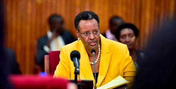 Janet Museveni promising salary increase for teachers in Uganda.